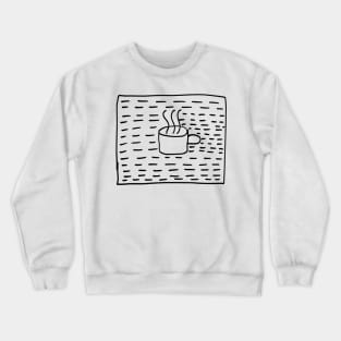 The painting of a cup Crewneck Sweatshirt